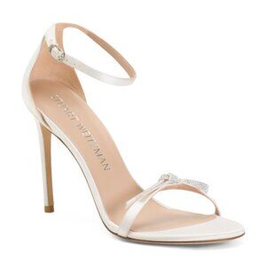 STUART WEITZMAN Made In Spain Nudist Bow Sandals